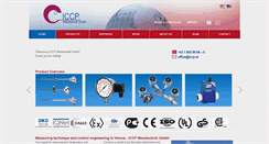 Desktop Screenshot of iccp.at